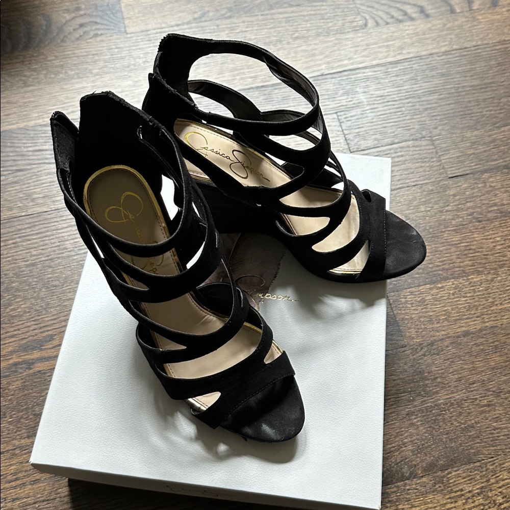 Jessica Simpson Delinas wedge heel.